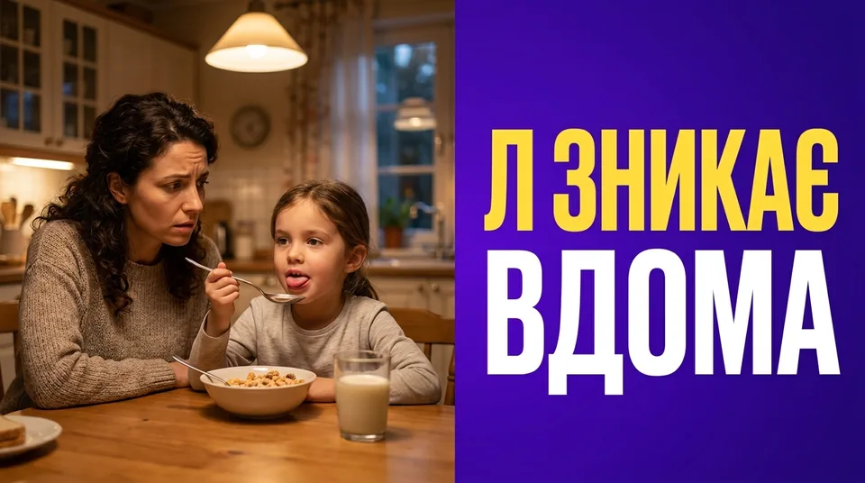 Автоматизація звука Л: склади, слова і вірші для занять удома