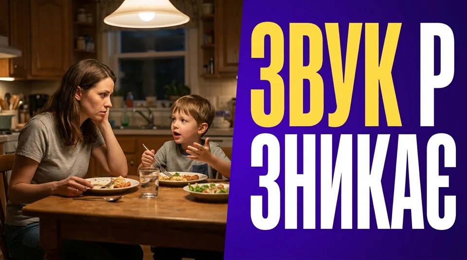 Автоматизація звука Р: чому вдома він знову зникає