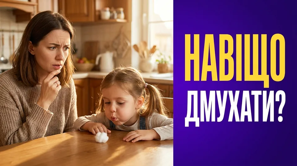 Дихальні вправи для дітей: навіщо дмухати на свічку