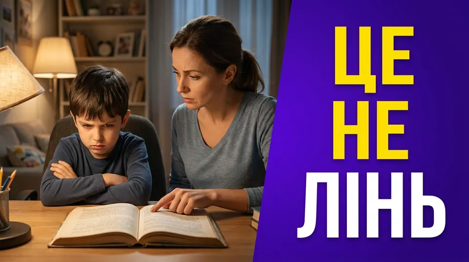 Дитина не хоче вчитися: коли за цим стоїть мовлення, а не лінь