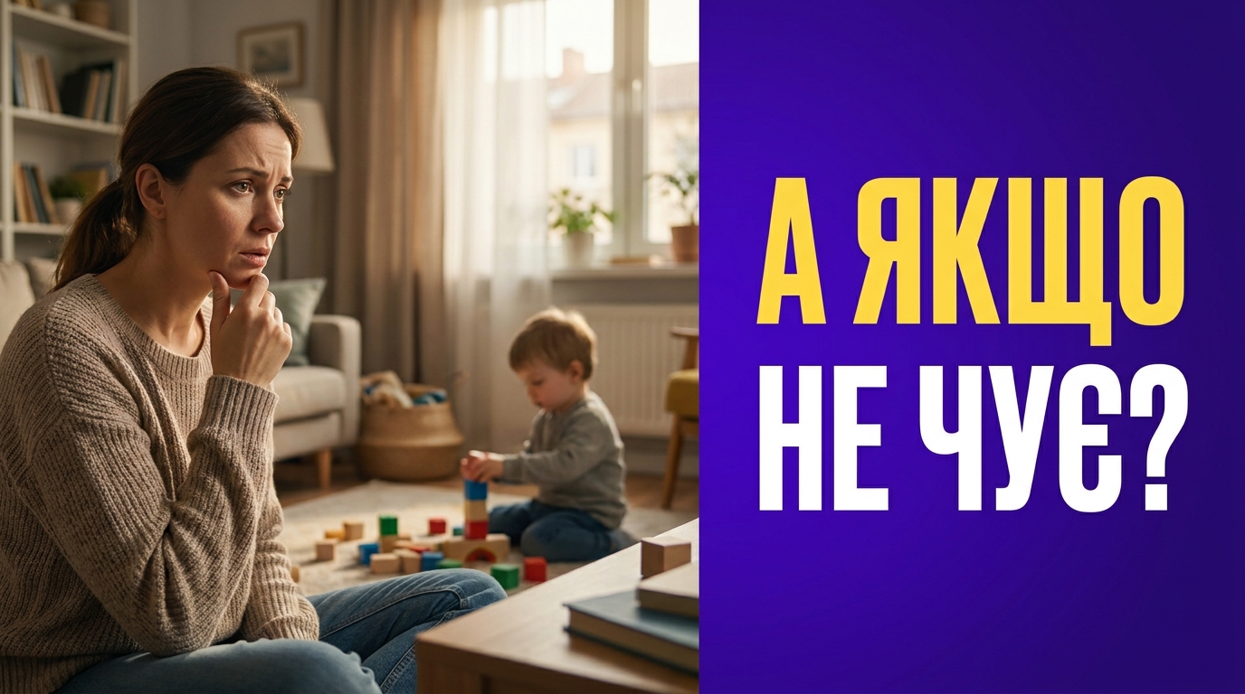 Дитина не слухається: коли справа не в характері, а в тому, що вона не розуміє