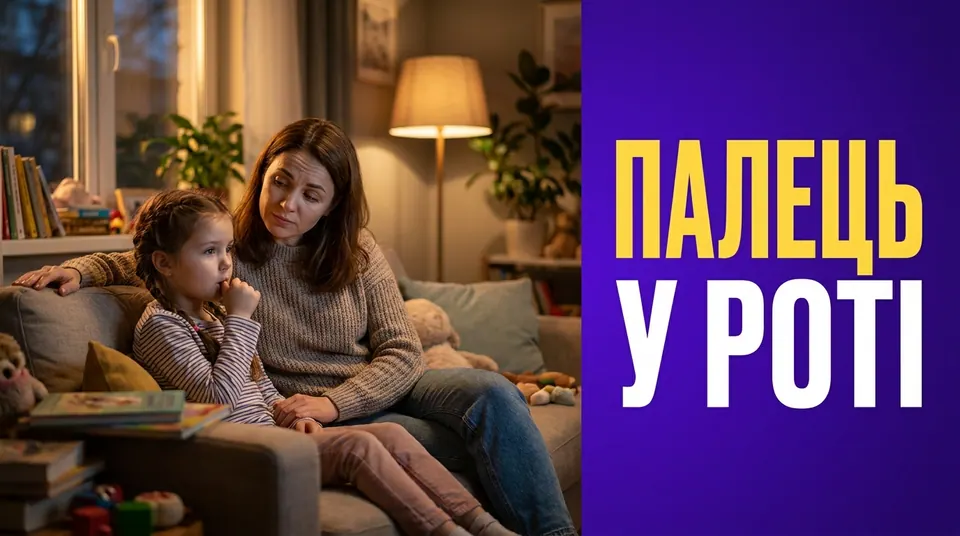 Дитина смокче палець: як це впливає на прикус і мовлення