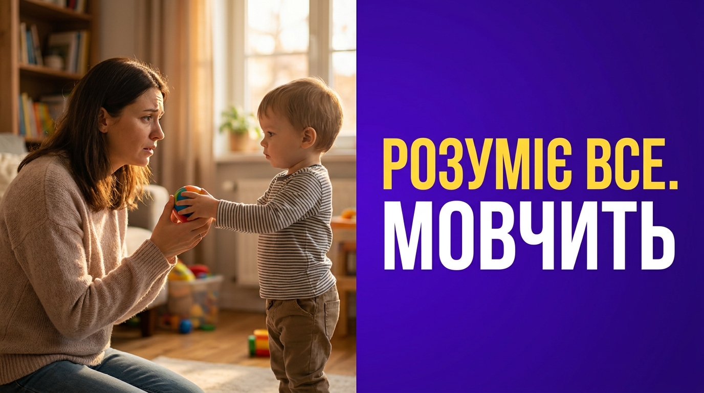 Дитина все розуміє, але не говорить: чому так і що робити