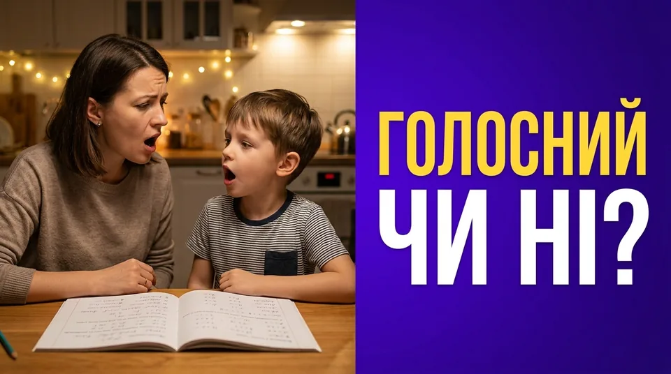 Голосні і приголосні звуки: як пояснити дитині за 5 хвилин