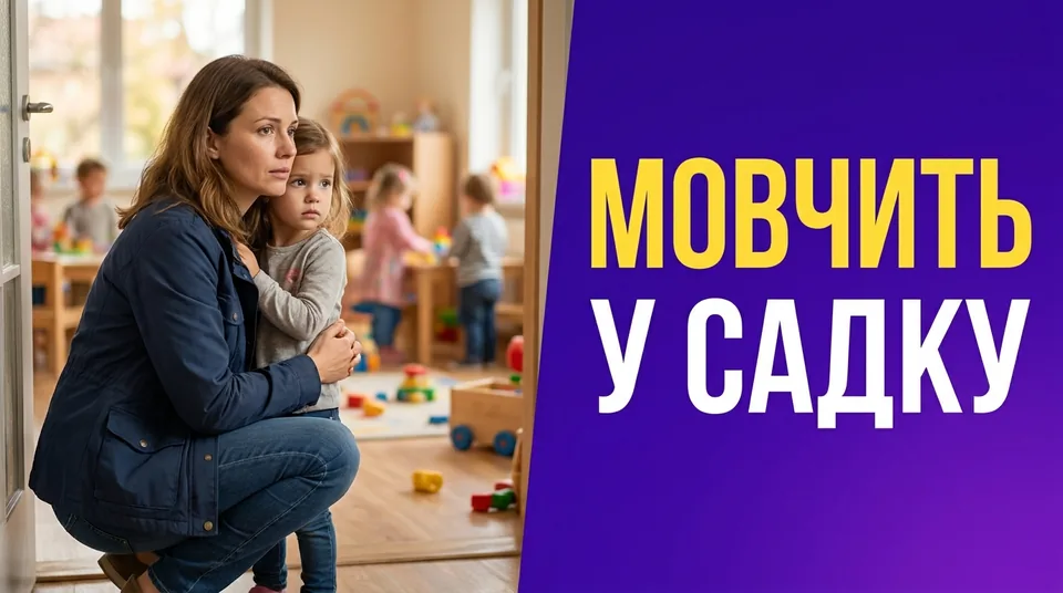 Дитина говорить удома, а в садочку мовчить: що таке вибірковий мутизм