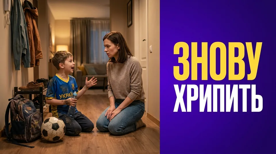 Охриплий голос у дитини без температури: «зірвав» чи вже до ЛОРа