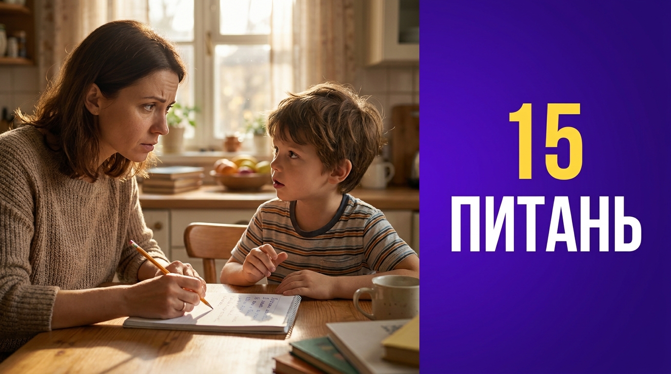 Тест готовності до школи: 15 питань, які можна пройти вдома