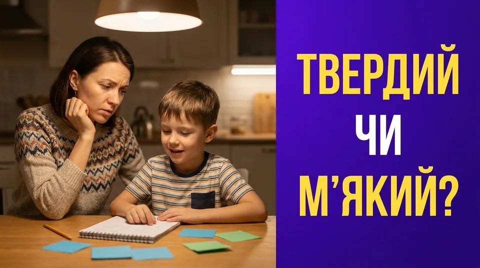 Тверді і м'які приголосні: чому дитина пише «лубить» і як пояснити