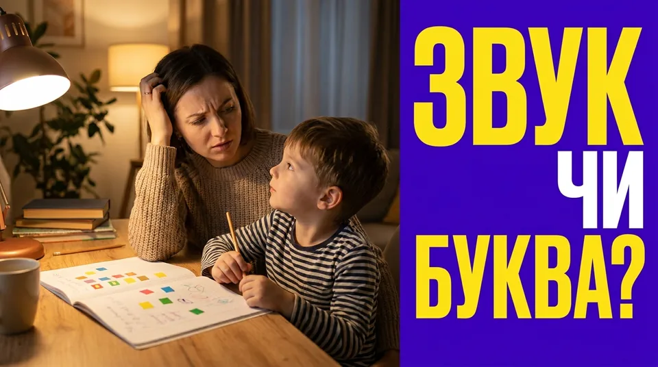 Звуковий аналіз слова: де дитина помиляється і чому